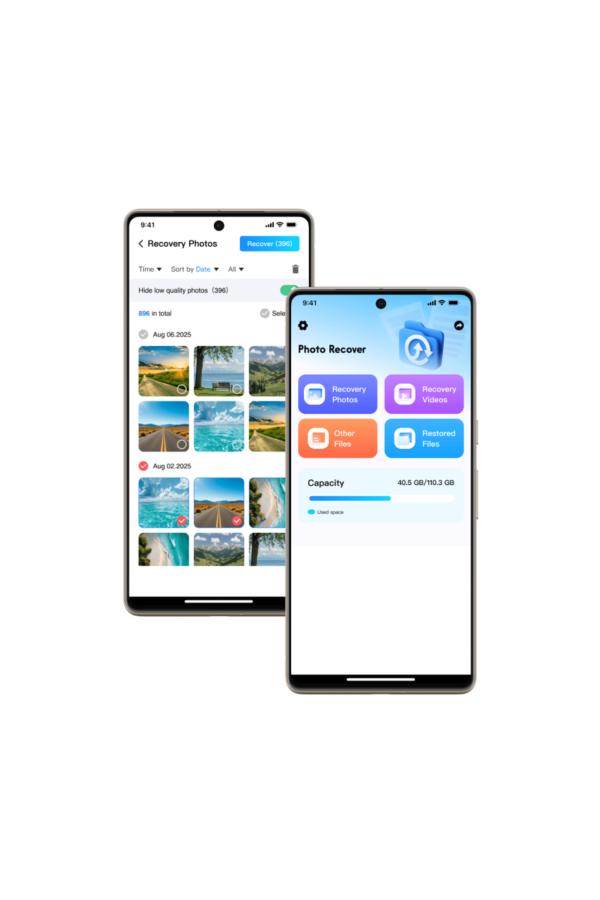 Quick Photo & File Recovery App